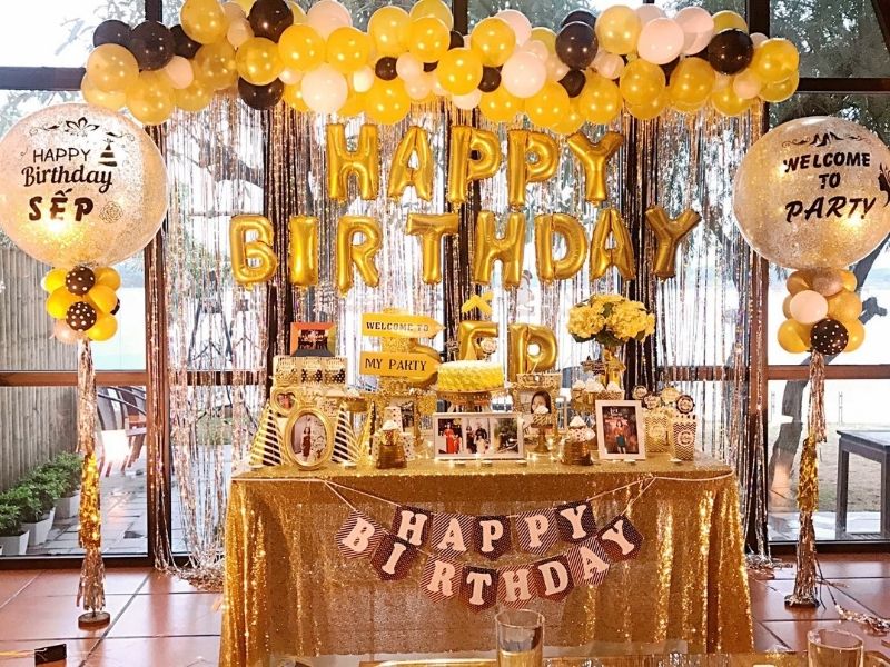 Dịch vụ trang trí bong bóng sinh nhật đẹp cùng Decor Birthday